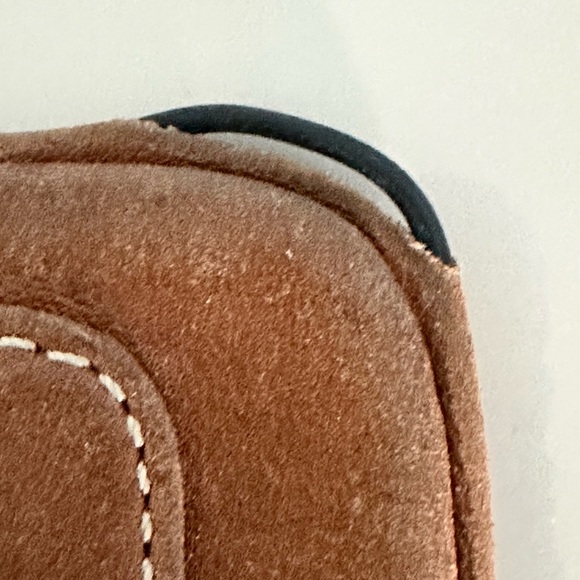 Vintage Coach wristlet leather tan wallet - Picture 9 of 10